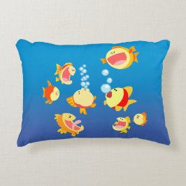 Diversión en el acento de almohada del tanque de p