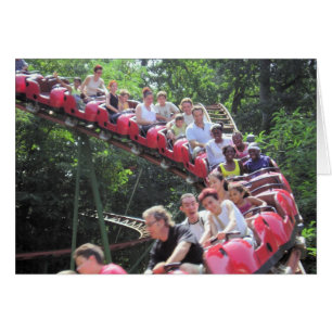 Diversión en la montaña rusa