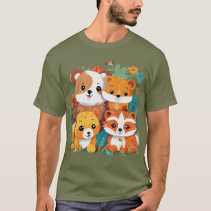 Diversión familiar de Lemur: Diseño de camisetas