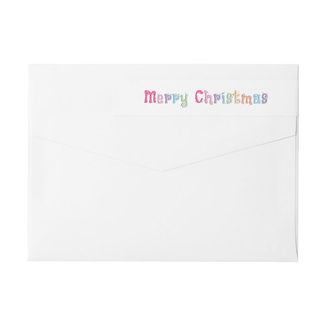 Diversión Feliz Navidad Multicolor (Reverso)