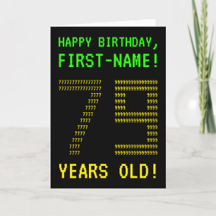 Diversión, Geeky, Nerdy ¡79 AÑOS! Tarjeta de cumpl