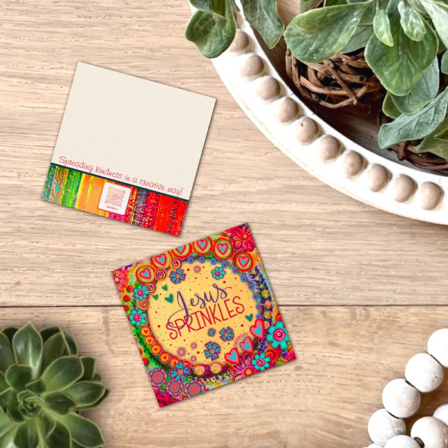 Diversión Jesús roció tarjetas de bondad espiritua (Subido por el creador)