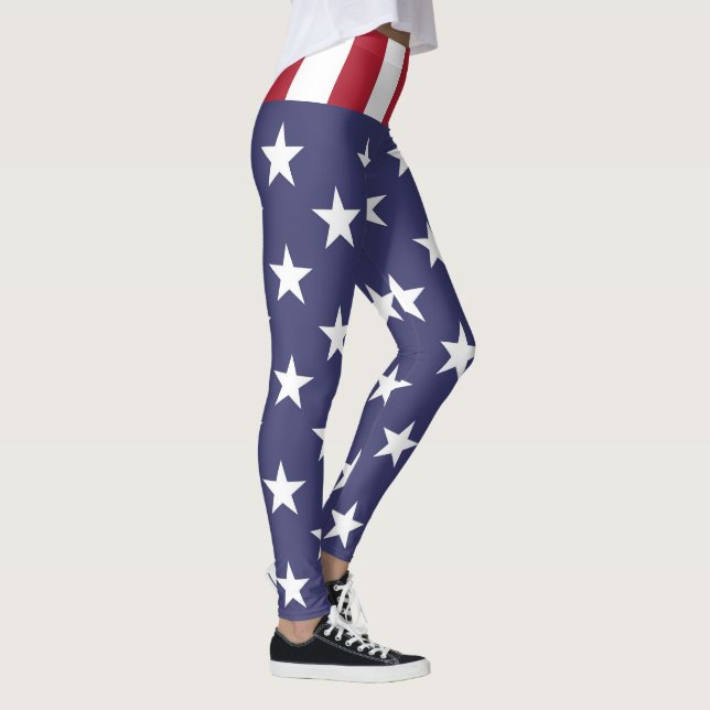 ¡DIVERSIÓN! ★ Leggings de estrellas y barras de EE (Derecha)