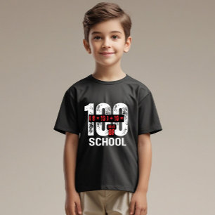 Diversión matemática 100 días de camiseta para esc