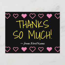 Diversión "¡MUCHAS GRACIAS!" + Postales de Corazón