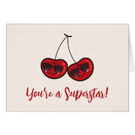 Diversión personalizado y cerezas Cheeky Guay con 