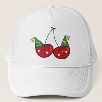 Diversión personalizado y dulces rojos con Gorras 