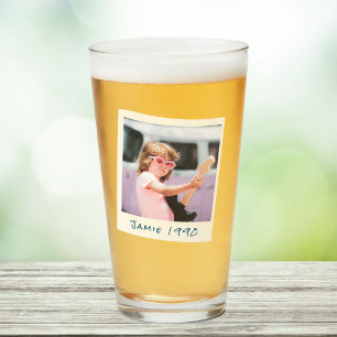 Diversión Retro Cumpleaños Personalizado Foto Vint
