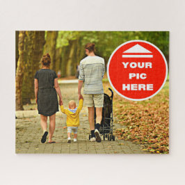 ¡Diversión! Rompecabezas - Personalizado - 16" x 2