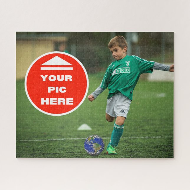 ¡Diversión! Rompecabezas - Personalizado - 16" x 2 (Horizontal)