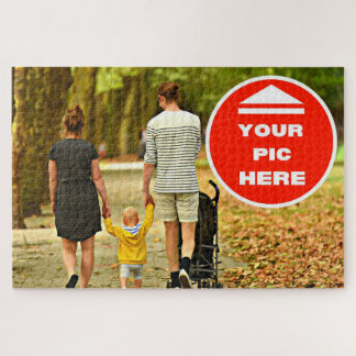 ¡Diversión! Rompecabezas - Personalizado - 20" x 3