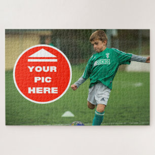 ¡Diversión! Rompecabezas - Personalizado - 20" x 3