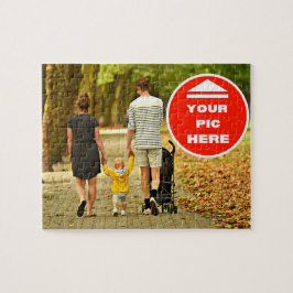 ¡Diversión! Rompecabezas - Personalizado -8" x 10"