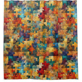 Diversión, rompecabezas rompecabezas cortina de du