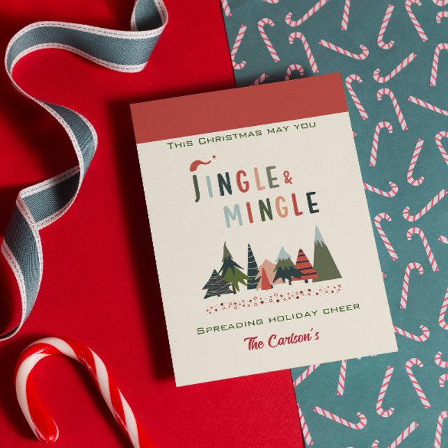 Diversión | Tarjeta fotográfica de Navidad | Árbol (Subido por el creador)