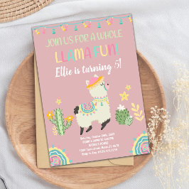 Diversión y colorida tarjeta Fiesta Fiesta para ni