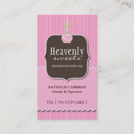 Diversión y tarjeta de visita caprichosa de los