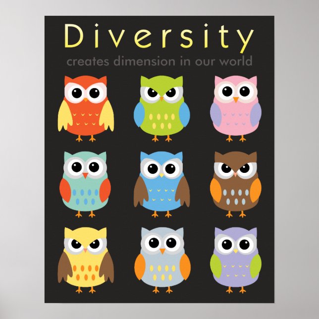Diversity Posters For Children (Frente)