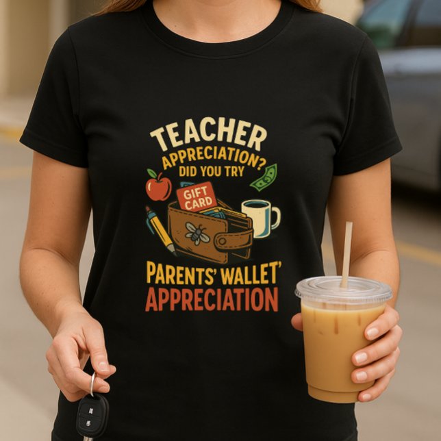 Divertida Camisa de Apreciación del Profesor; Cart (Subido por el creador)
