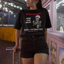 Divertida Camisa de Salud Mental - Texto ligero