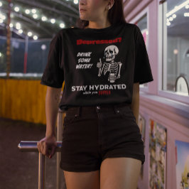 Divertida Camisa de Salud Mental - Texto ligero