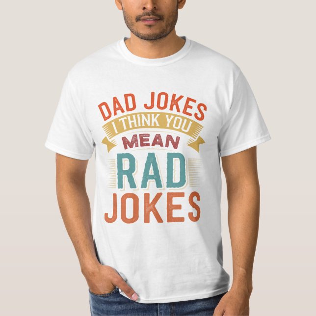 Divertida camiseta de Chiste de papá (Anverso)