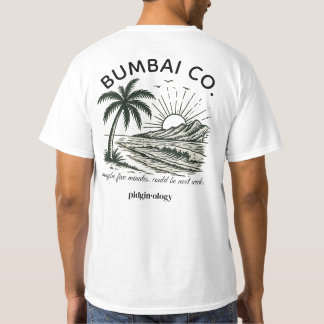 Divertida camiseta retro surf de la empresa Bumbai