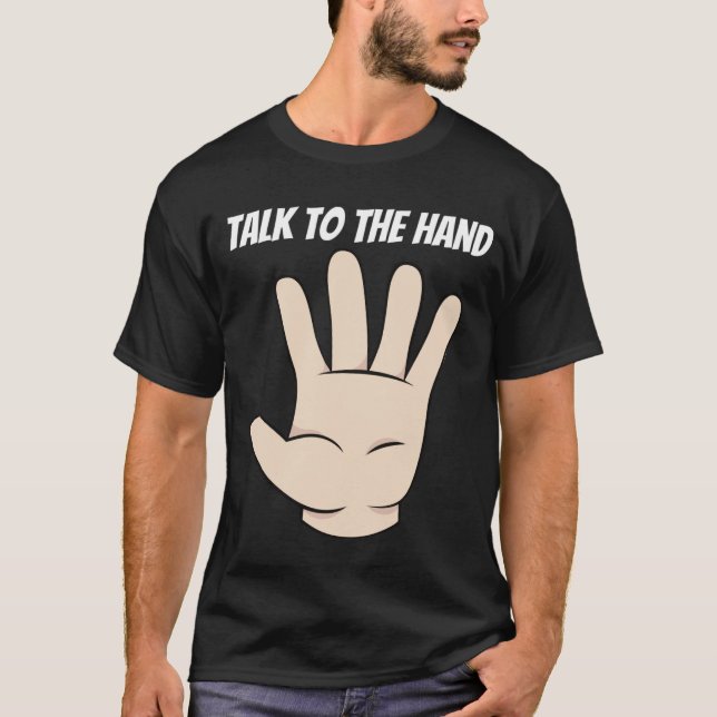 Divertida Charla Con La Camiseta De Mano (Anverso)