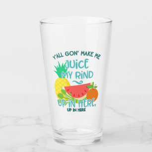 Divertida cita retro de jugo de frutas de rap hip