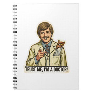 Divertida Cuaderno De Médico Con Sierra De Mano De