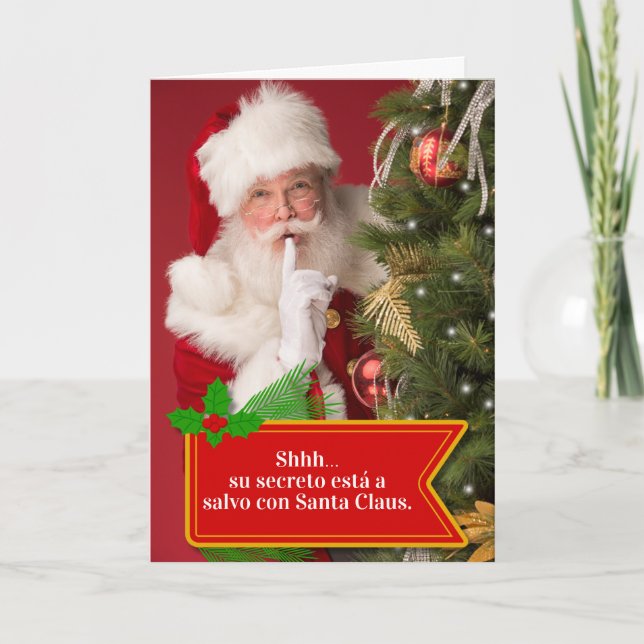 Divertida de Navidad Santa Sabe Todo (Anverso)