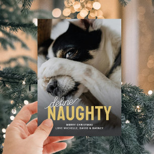 Divertida Define Traviesa Mascota Navidad