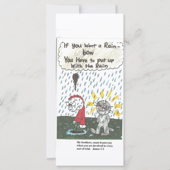 Divertida iglesia diciendo marca del libro (Anverso)