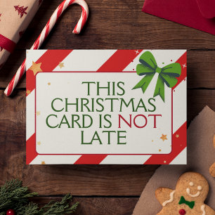 Divertida Inteligente Única Tardía Navidad