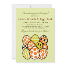 Divertida Invitación a Brunch de Pascua con Chiste
