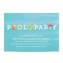 Divertida Invitación a Fiesta de Cumpleaños en la