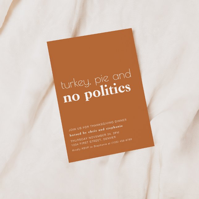 Divertida invitación a la fiesta de Acción de Grac (Subido por el creador)