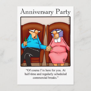 Divertida Invitación a la Fiesta de Aniversario "E