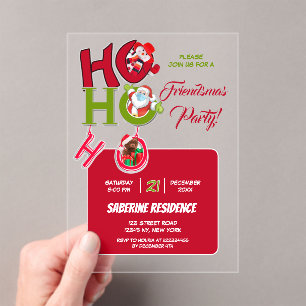 Divertida invitación al partido de Navidades de HO