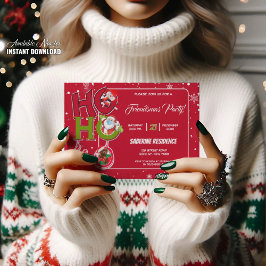 Divertida invitación al partido de Navidades de HO