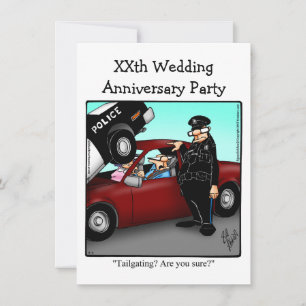 Divertida Invitación de Fiesta de Aniversario