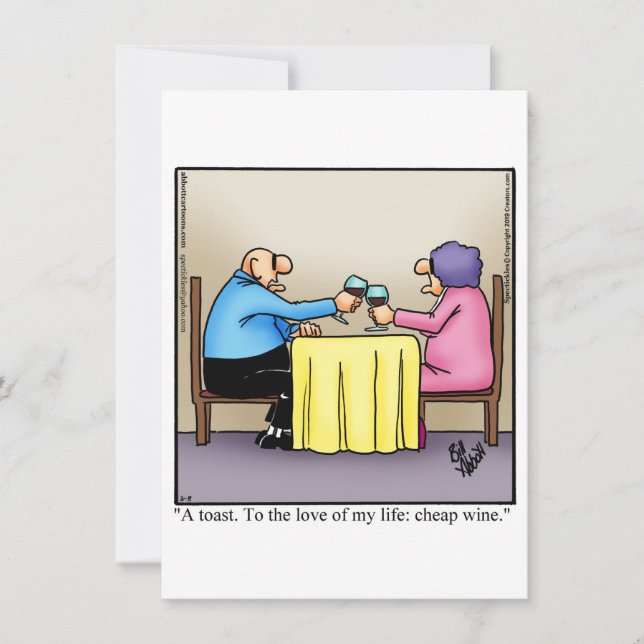 Divertida Invitación de Fiesta para Bodas de Oro ( (Anverso)