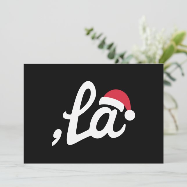 Divertida Kamala Harris 2024 Comma La Navidad (Anverso de pie)