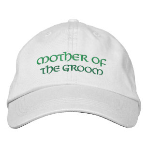 Divertida madre irlandesa del Gorra Boda Groom