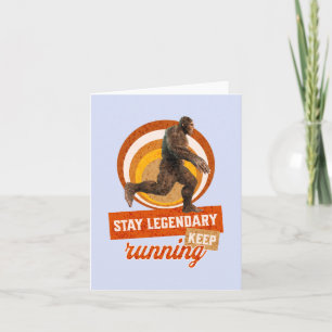 Divertida Motivación para Correr de Bigfoot