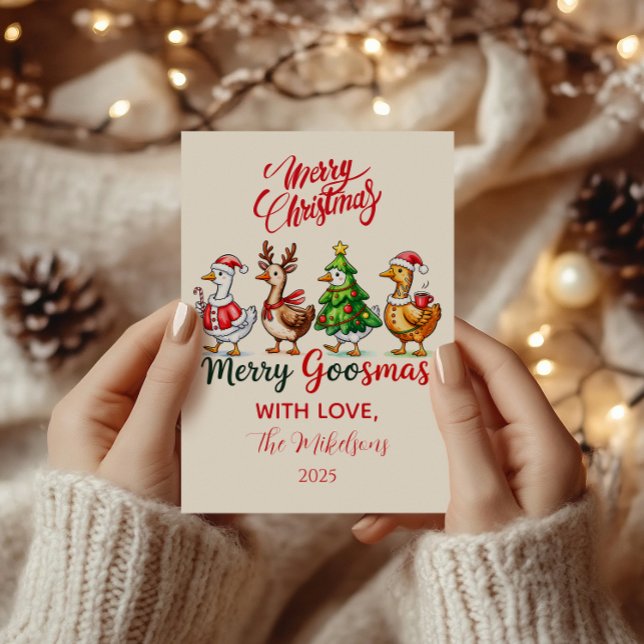 Divertida Navidad Gansmas (Subido por el creador)