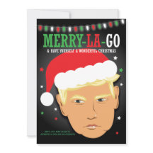 Divertida Navidad La Va Trump Pun 