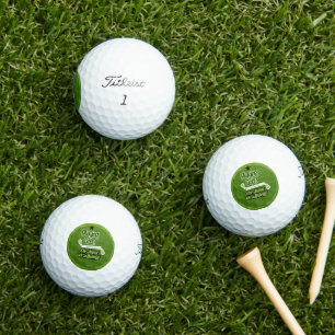 Divertida pelota de golf - ¿Jugando golf? O sólo c