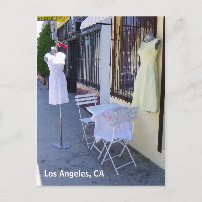 ¡Divertida postal de Los Ángeles! (Anverso)