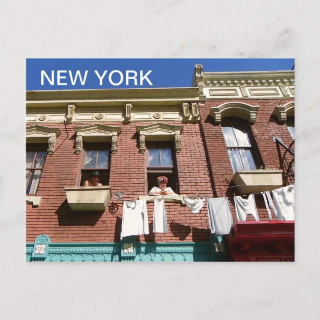 ¡Divertida postal de Nueva York! (Anverso)